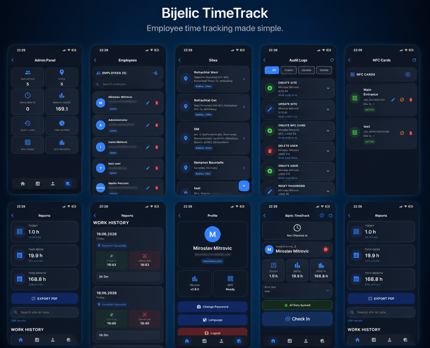 Bijelic TimeTrack